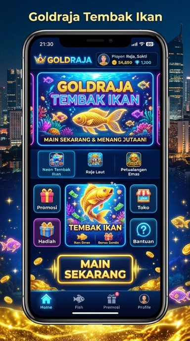Cuplikan layar menu unduhan goldraja untuk perangkat Android
